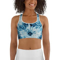 Tie Dye Indigo Sports Bra