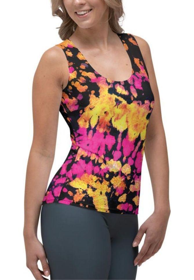 Tie Dye Multicolor Tank Top
