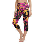 Tie Dye Multicolor Yoga Capris