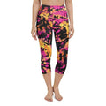 Tie Dye Multicolor Yoga Capris