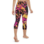 Tie Dye Multicolor Yoga Capris