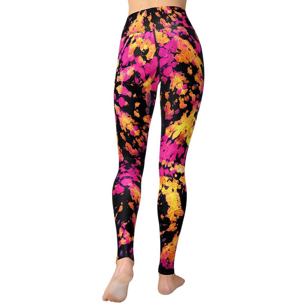 Tie Dye Multicolor Yoga Leggings