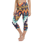 Tribal Print Yoga Capris