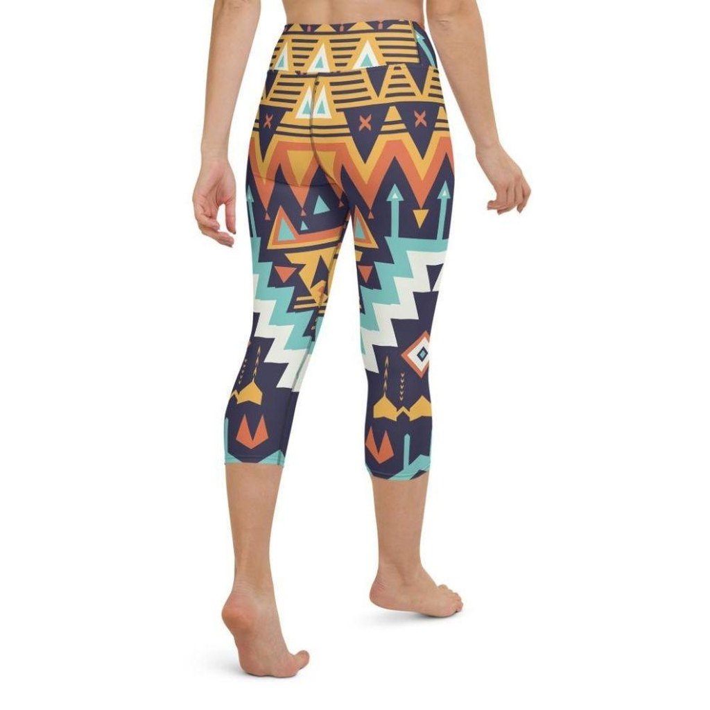 Tribal Print Yoga Capris