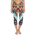 Tribal Print Yoga Capris