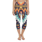 Tribal Print Yoga Capris