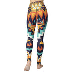 Tribal Print Yoga Leggings