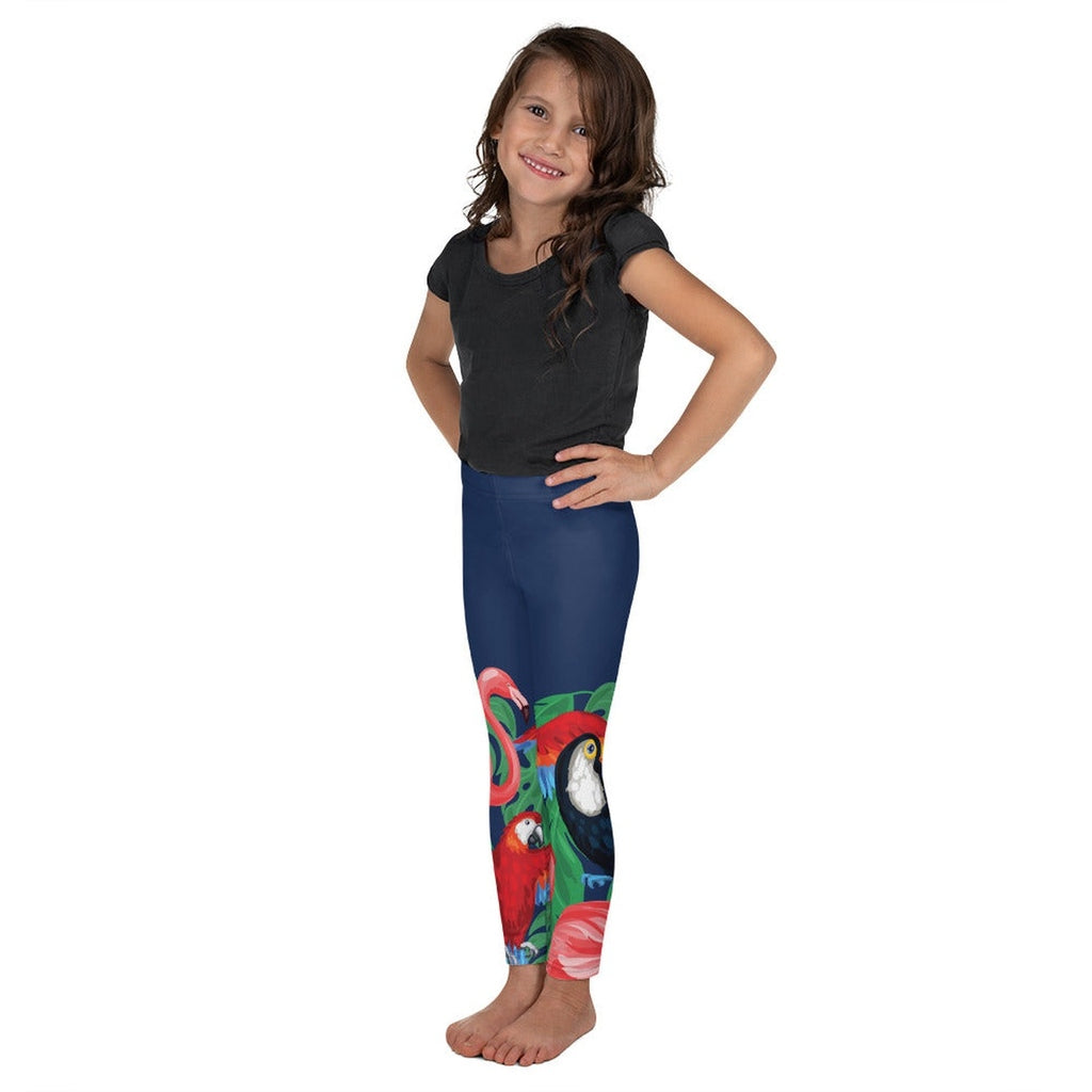 Tropical Birds Kid's Leggings