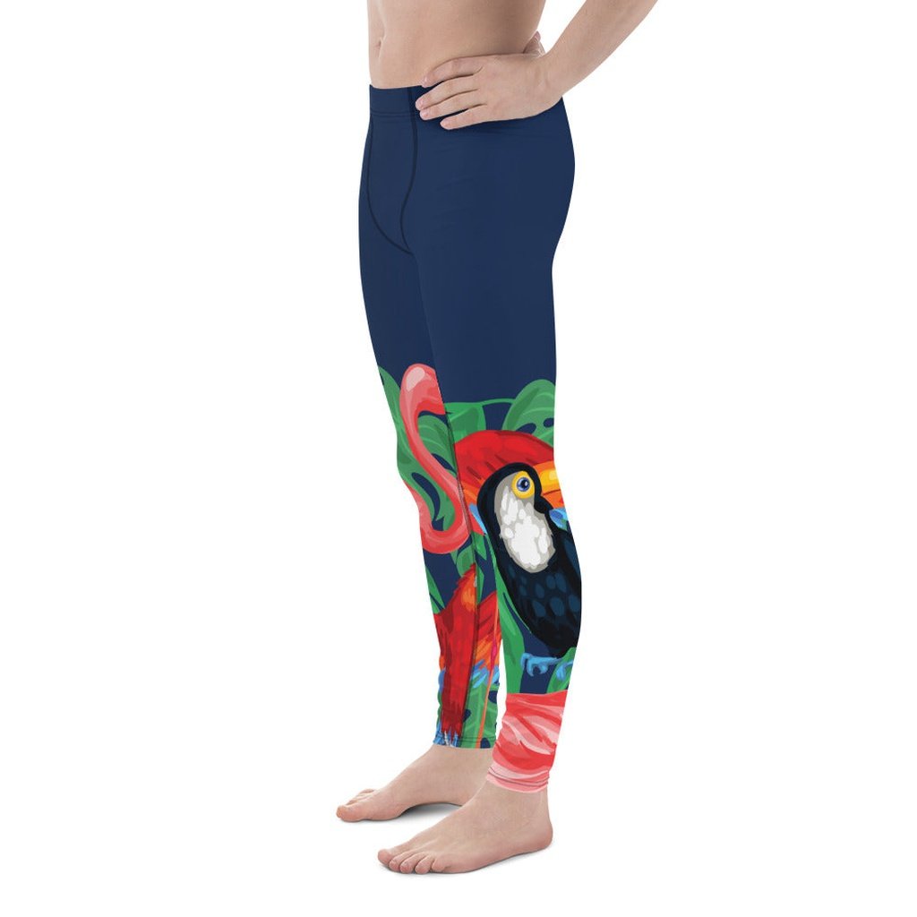 Tropical Birds Men's Leggings