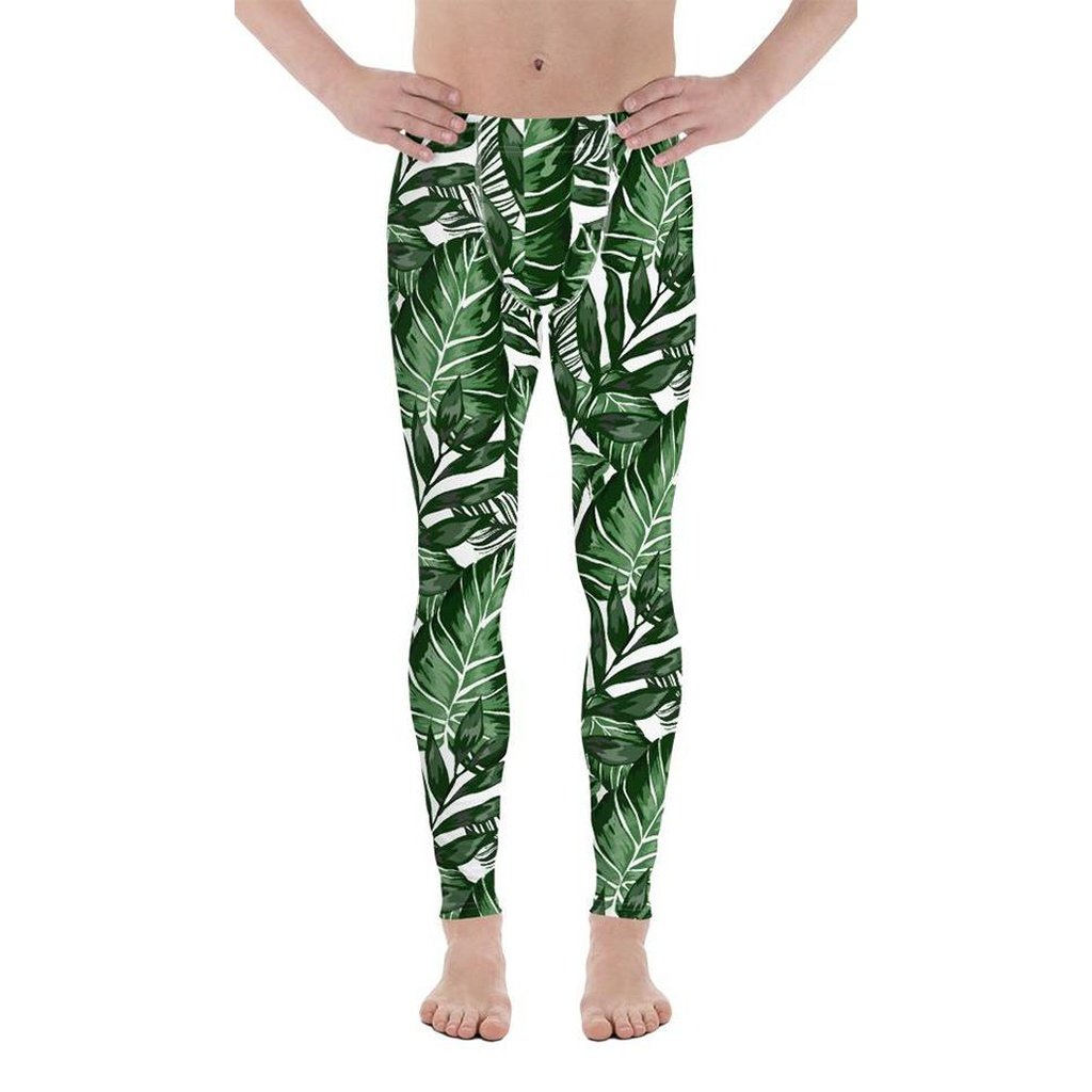 Tropical Green Men's Leggings