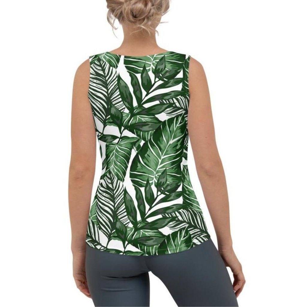 Tropical Green Tank Top