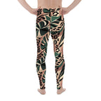 Tropical Leopard Men's Leggings