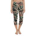 Tropical Leopard Yoga Capris