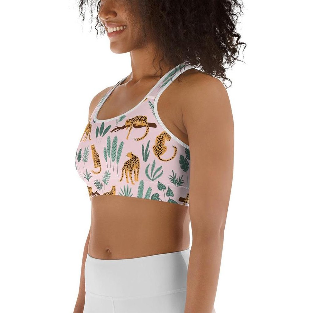 Tropical Tiger Sports Bra