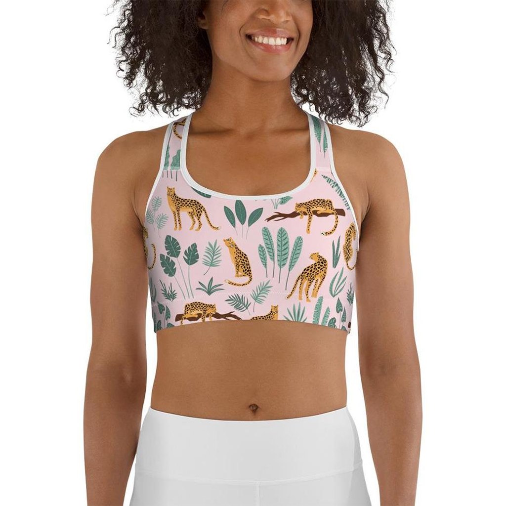 Tropical Tiger Sports Bra