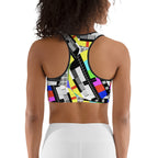 TV No Signal Sports Bra