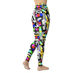 TV No Signal Yoga Leggings