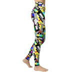 TV No Signal Yoga Leggings