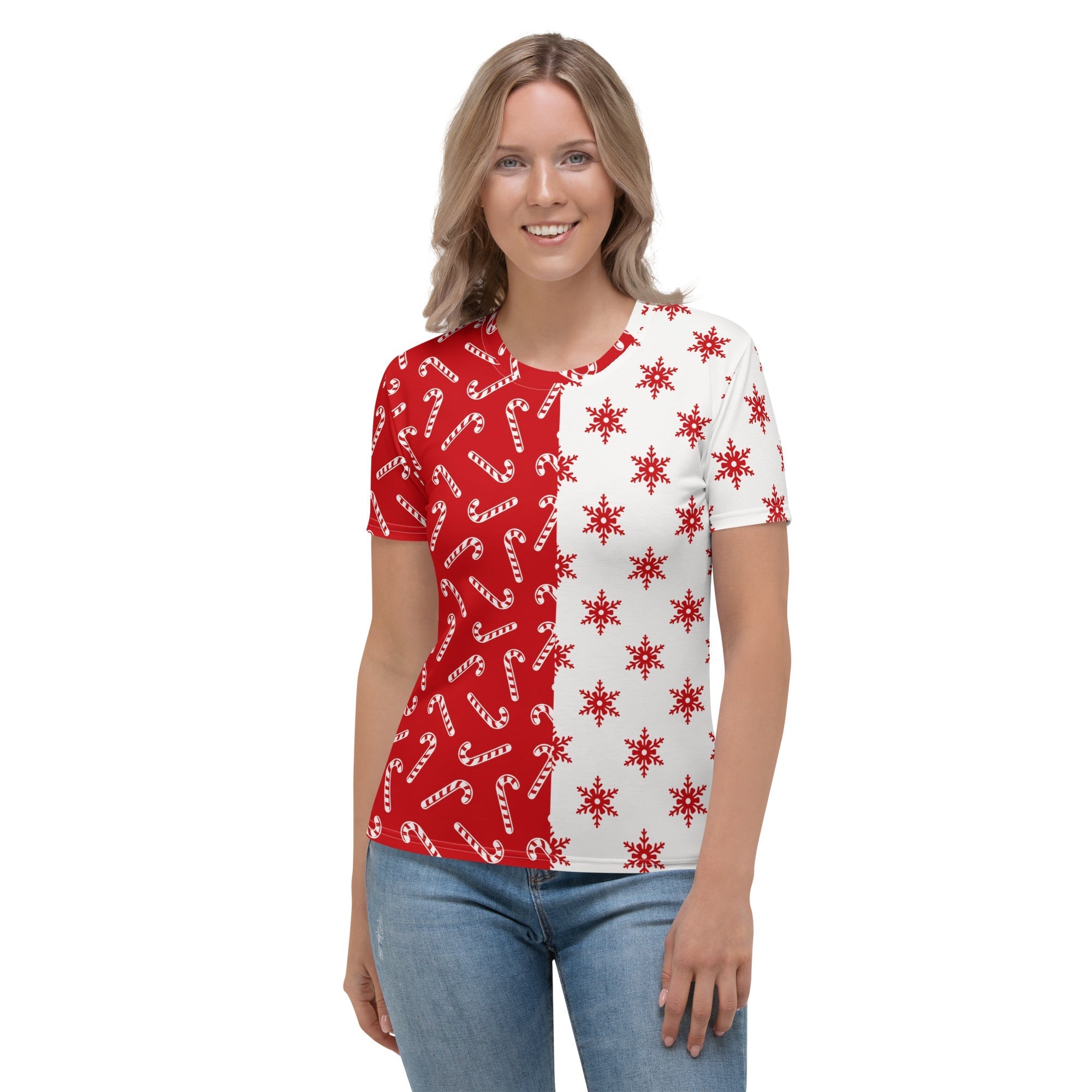 Two Patterned Christmas T-shirt