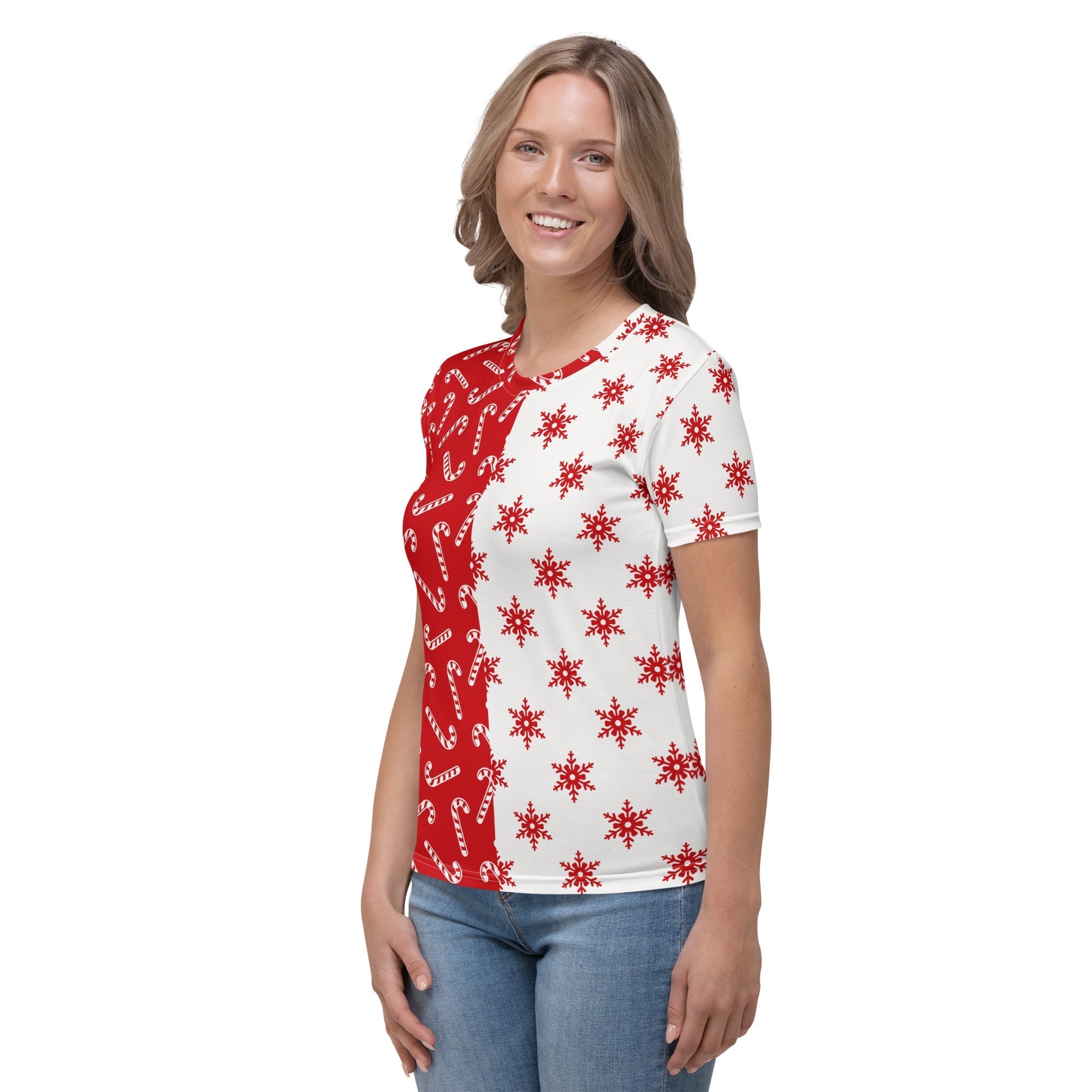 Two Patterned Christmas T-shirt