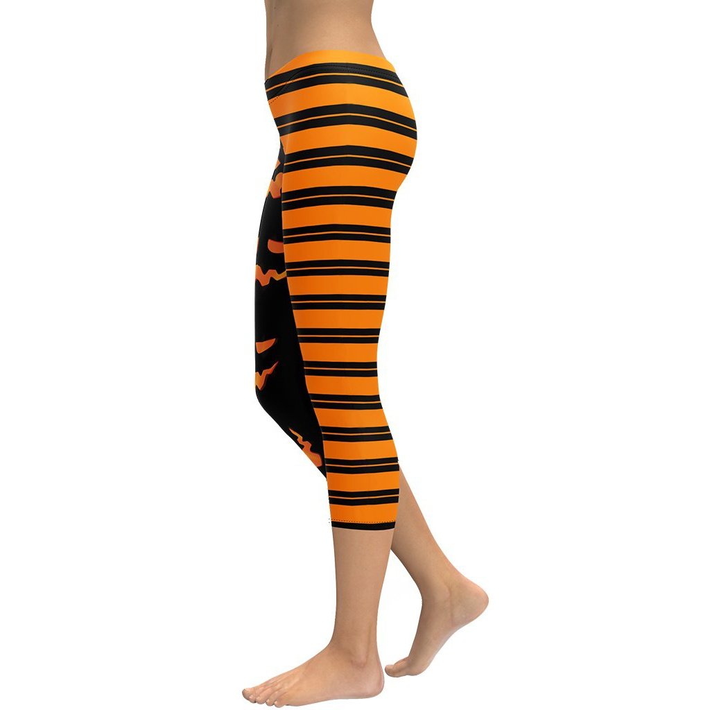 Two Patterned Halloween Capris