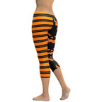 Two Patterned Halloween Capris