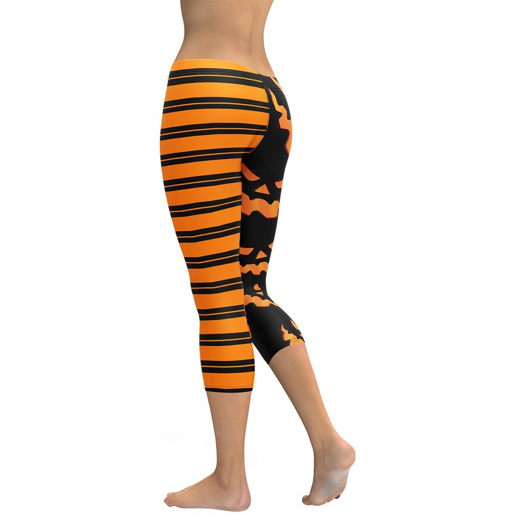 Two Patterned Halloween Capris