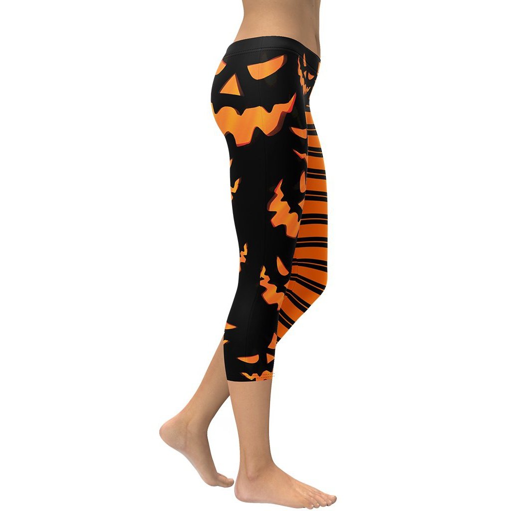 Two Patterned Halloween Capris