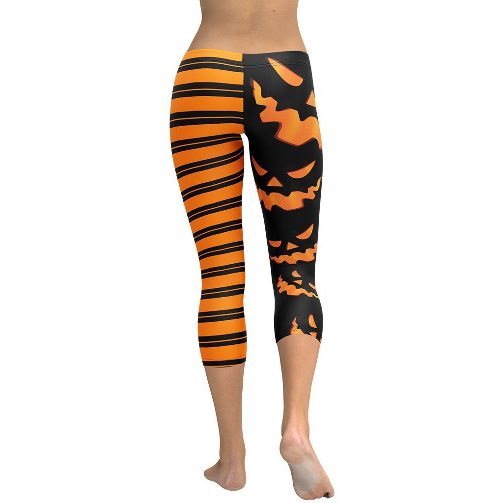 Two Patterned Halloween Capris
