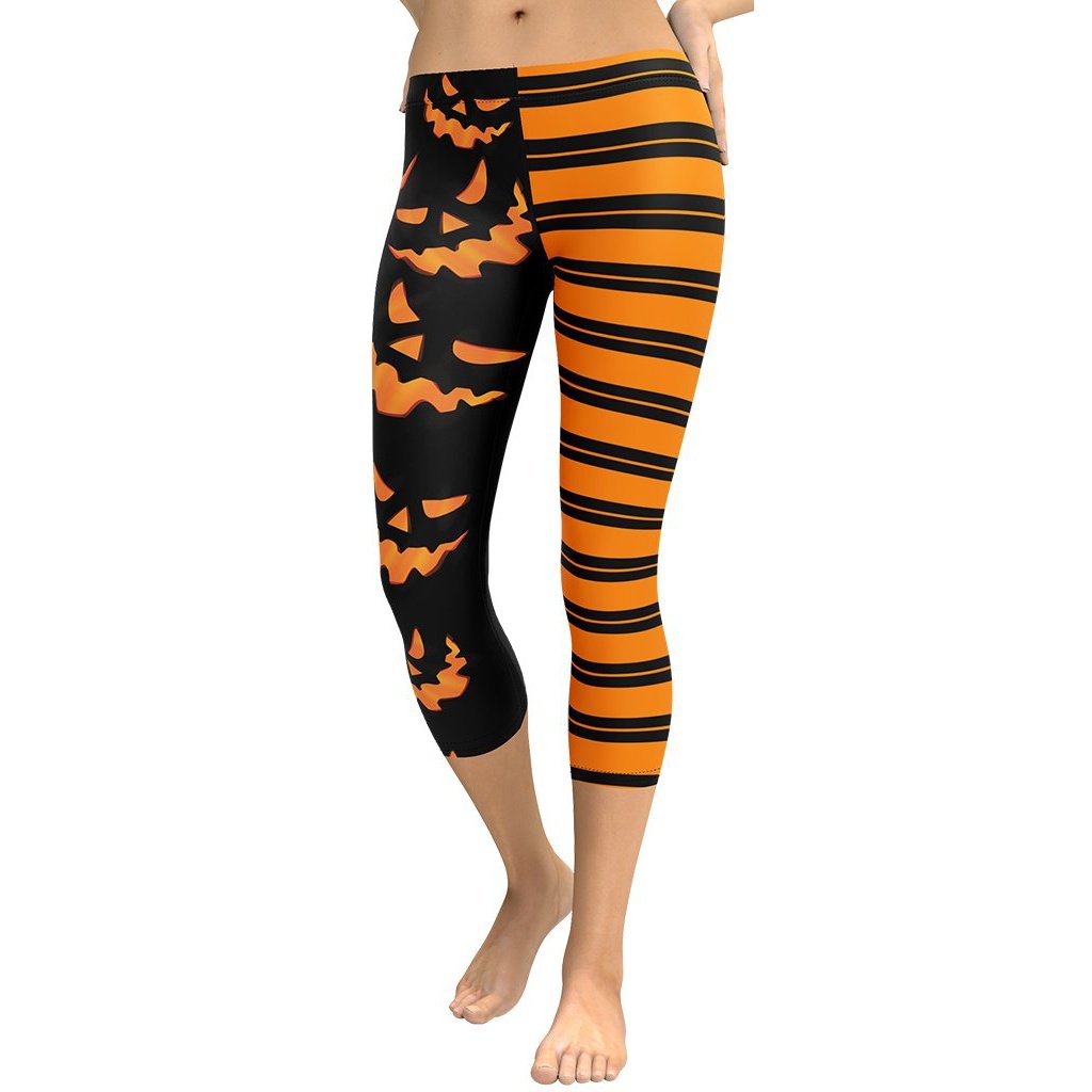 Two Patterned Halloween Capris