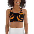 Two Patterned Halloween Sports Bra