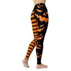 Two Patterned Halloween Yoga Leggings