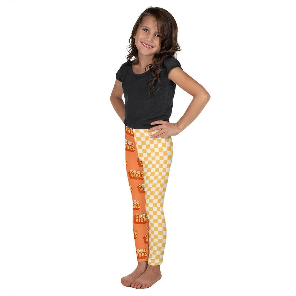 Two Patterned Hippie Kid's Leggings