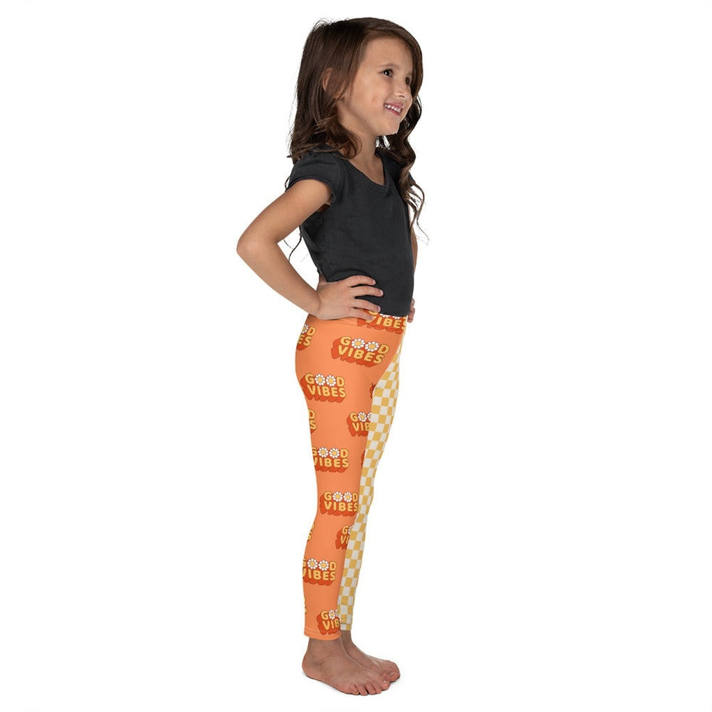 Two Patterned Hippie Kid's Leggings