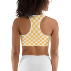Two Patterned Hippie Sports Bra