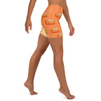 Two Patterned Hippie Yoga Shorts