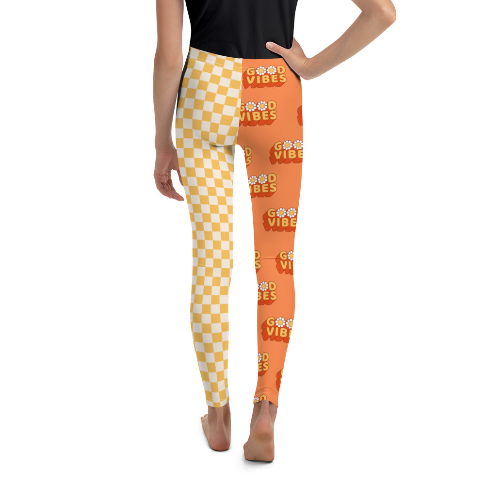 Two Patterned Hippie Youth Leggings