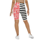 Two-Patterned Valentine's Day Biker Shorts