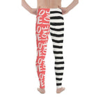 Two-Patterned Valentine's Day Men's Leggings