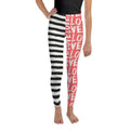 Two-Patterned Valentine's Day Youth Leggings