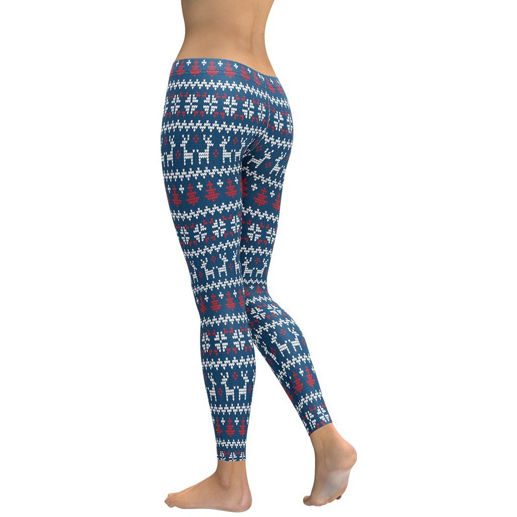 Women's Boho Leggings Plus Size Aztec Print Elastic Waist - Temu Canada