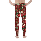 Ugly Christmas Sweater Pattern Men's Leggings