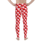 Valentine's Day Heart Men's Leggings