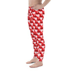 Valentine's Day Heart Men's Leggings
