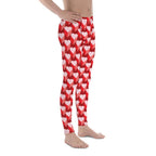 Valentine's Day Heart Men's Leggings