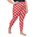 Valentine's Day Heart Plus Size Leggings