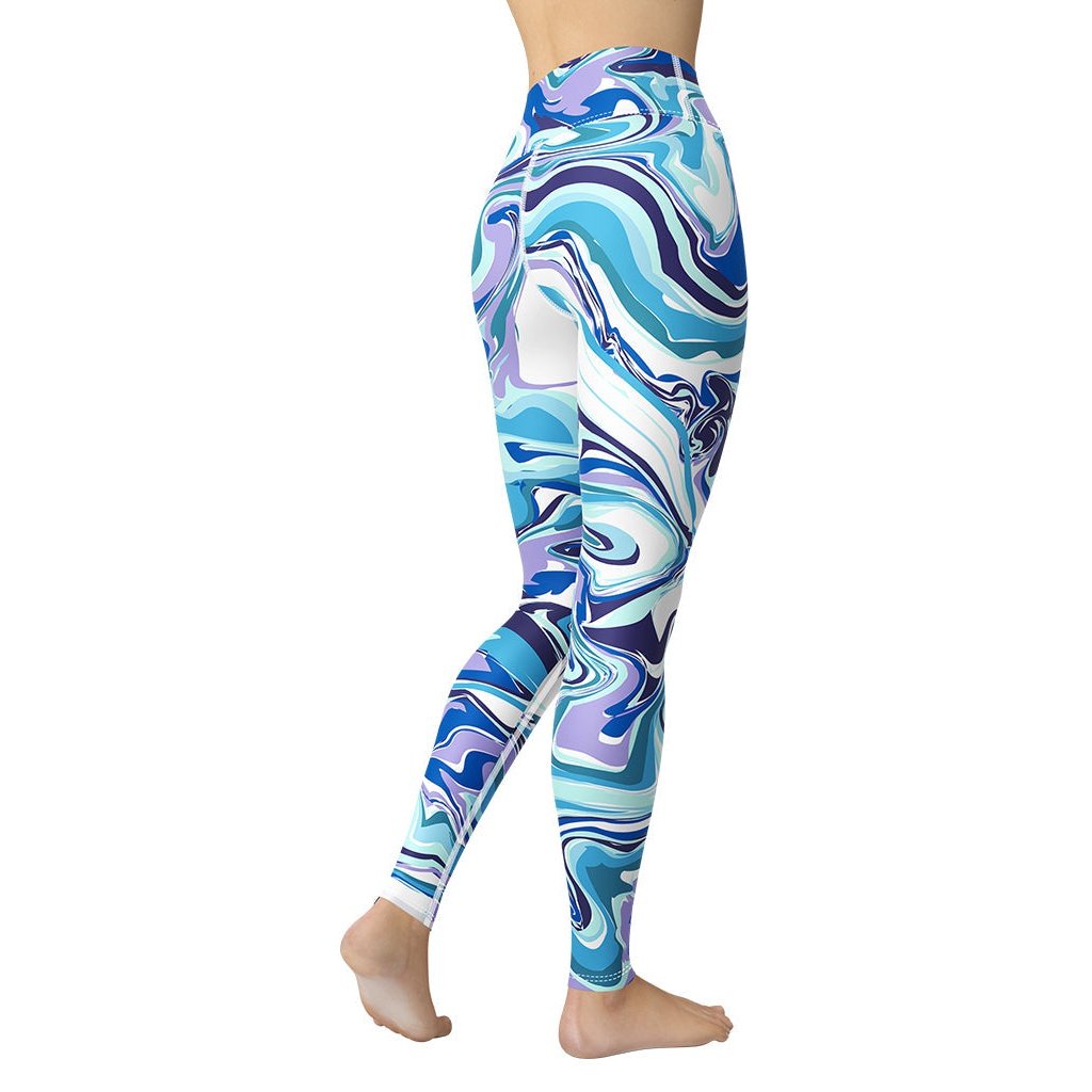 Marble yoga pants hotsell