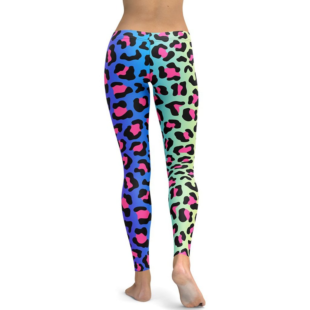Vibrant Leopard Pint Leggings