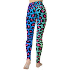 Vibrant Leopard Pint Yoga Leggings