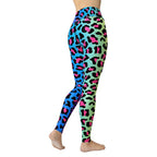 Vibrant Leopard Pint Yoga Leggings